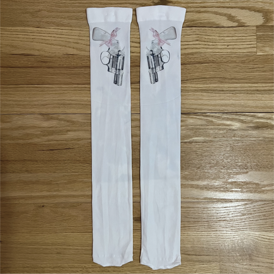 A Girl is a Gun Socks