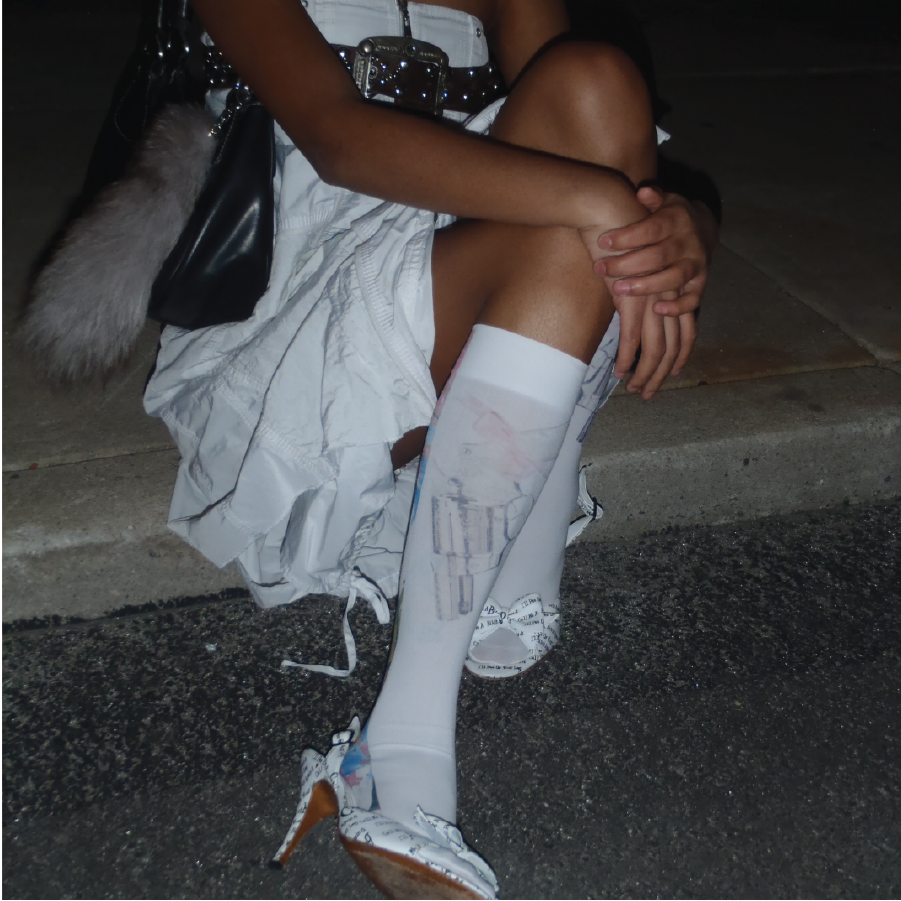 A Girl is a Gun Socks