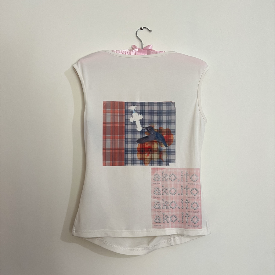 Plaid Prayer Top