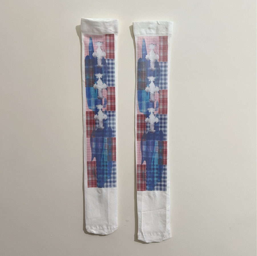 Plaid Prayer Socks