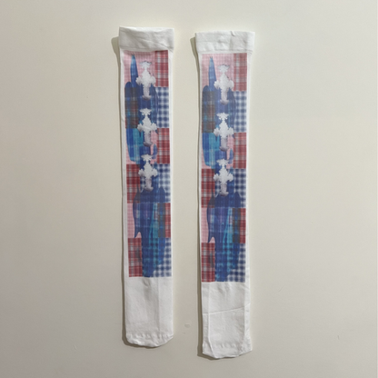 Plaid Prayer Socks