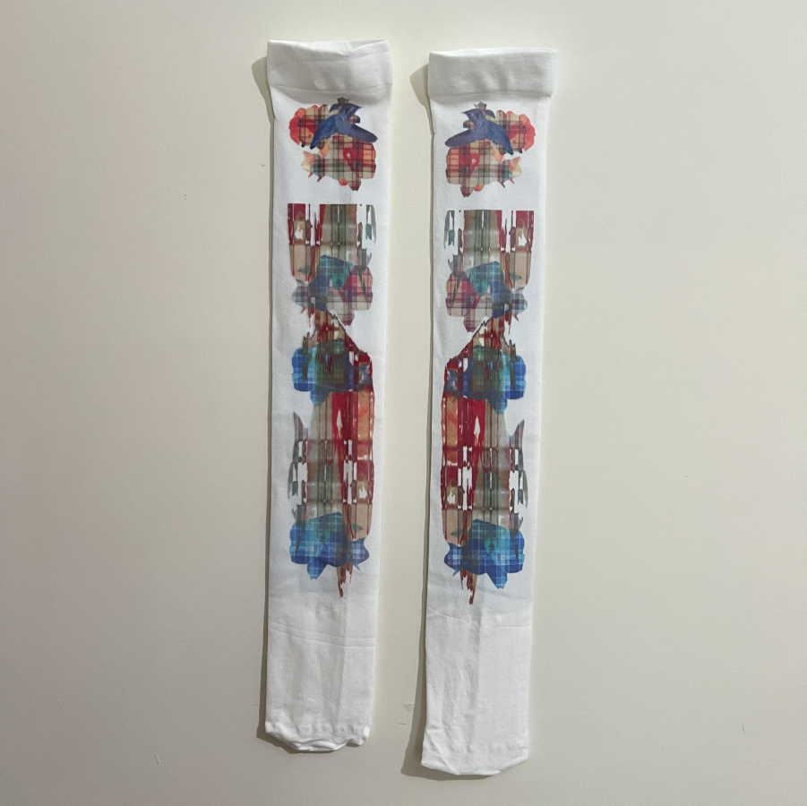 Plaid Prayer Socks